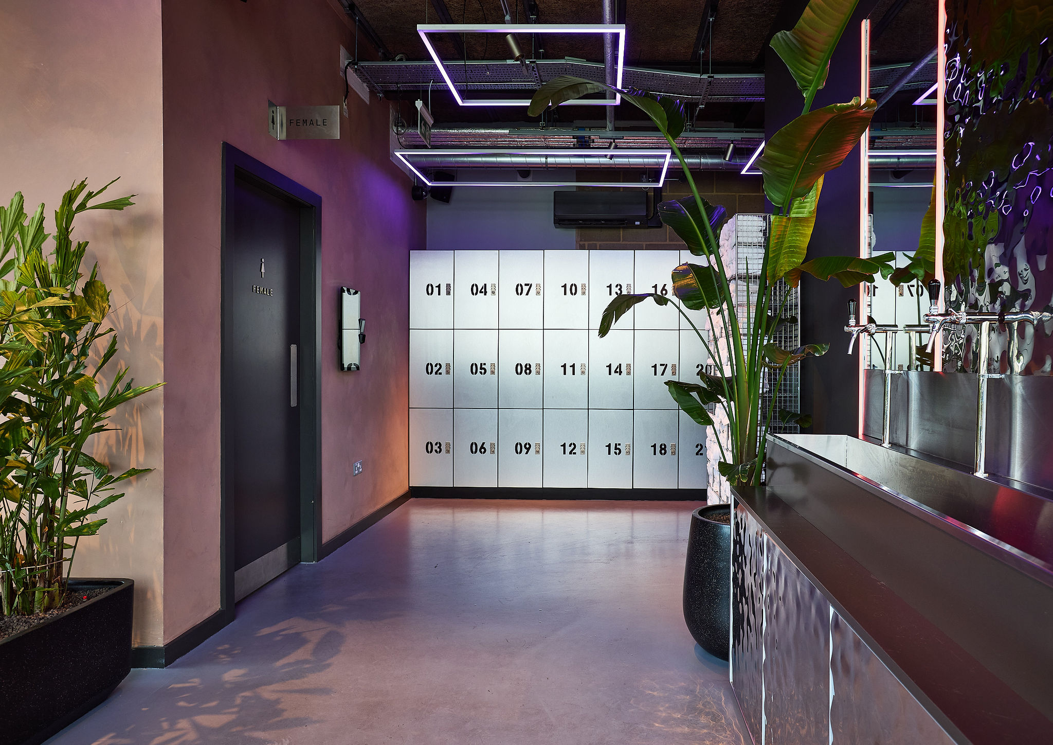 1Rebel Clapham finished interior
