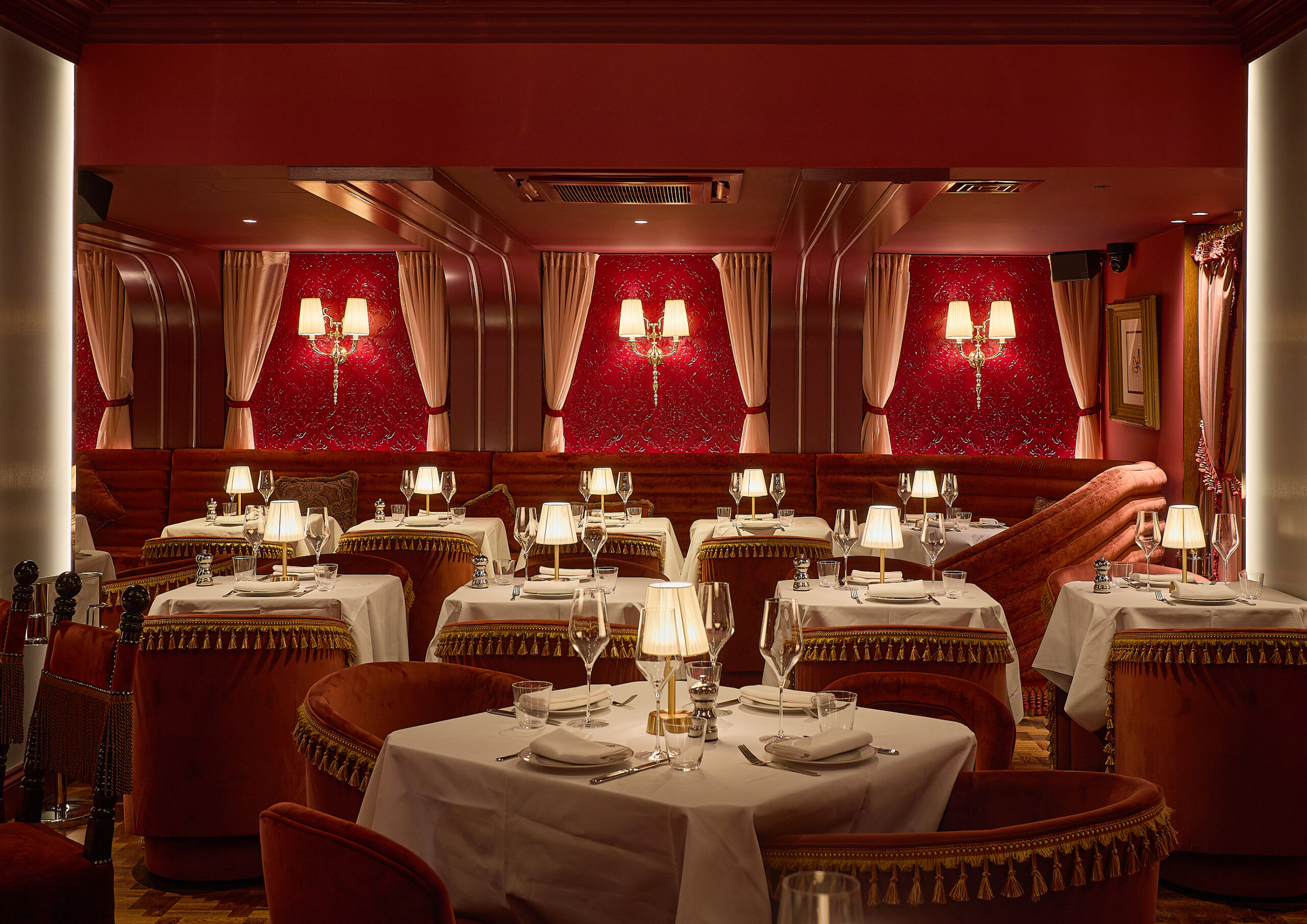 Mistress of Mayfair seating detail