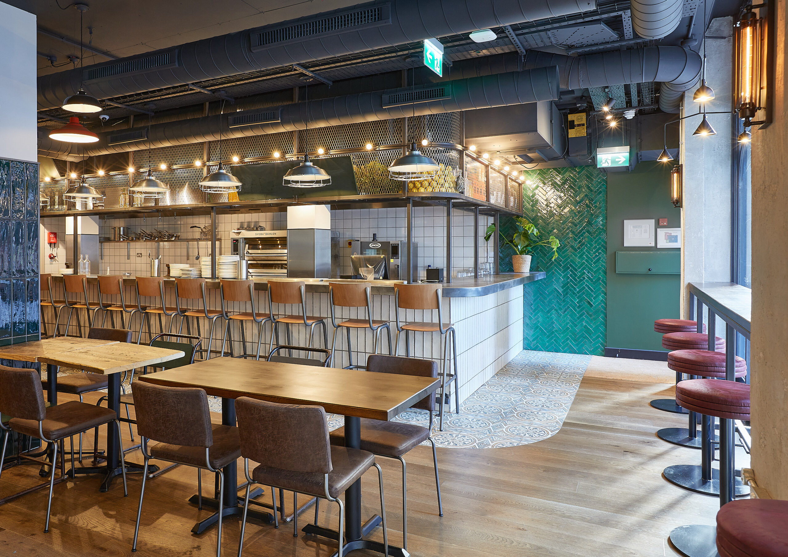 Miznon Soho restaurant fit out