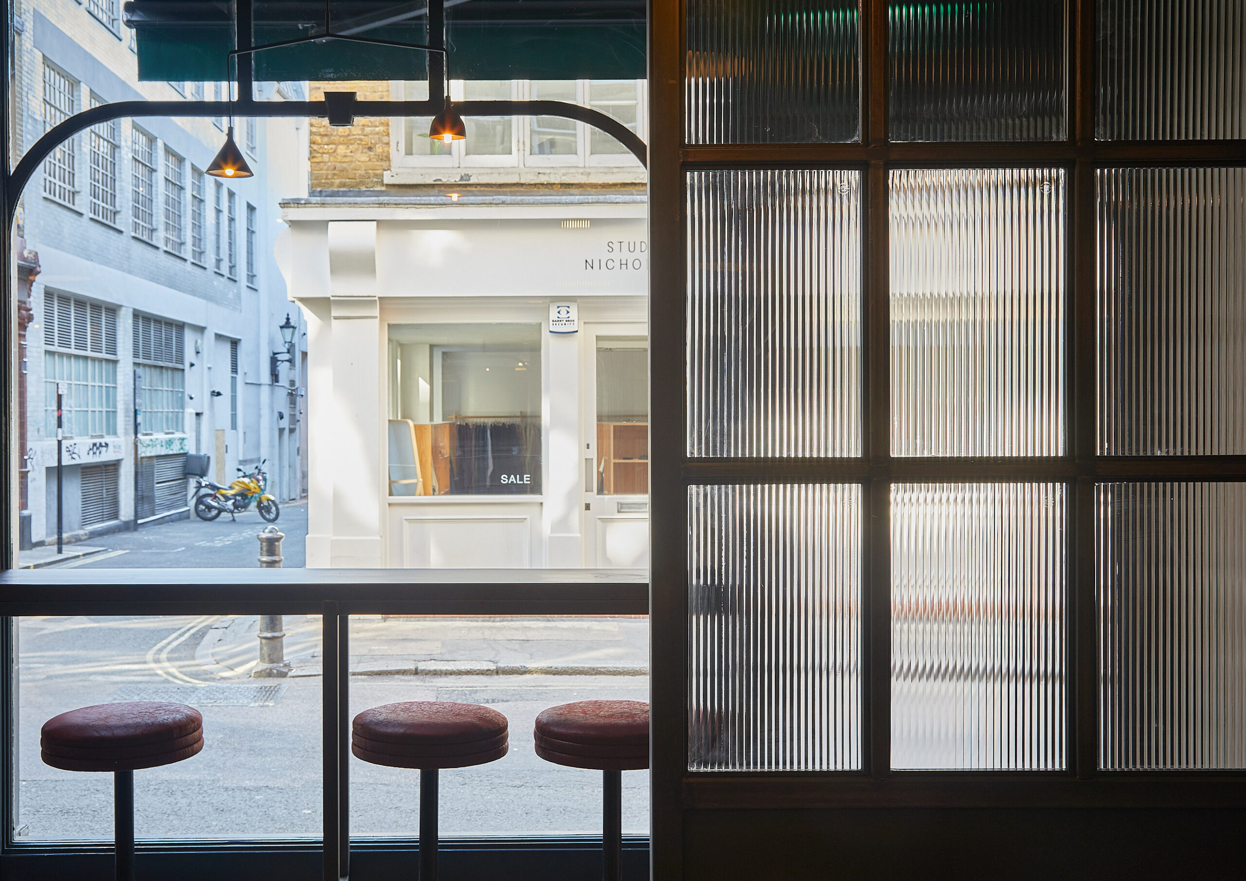 Completed Miznon Soho restaurant